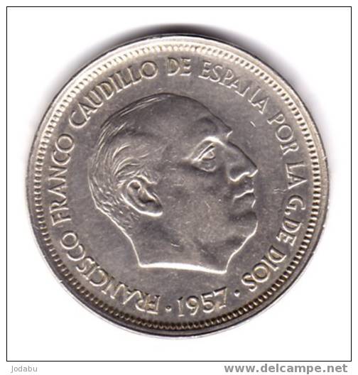 Piéce Espagnol De 50 Pesetas De 1957(58) Franco - 50 Peseta