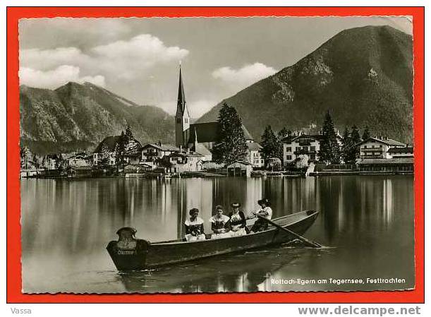 Rottach-Egern Am Tegernsee , Festtrachten.Allemagne - Tegernsee