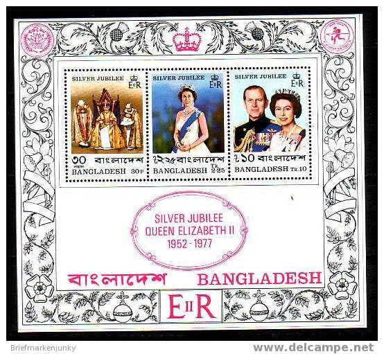 1426) Bangladesch Block 3 ** Postfrisch - Bangladesch