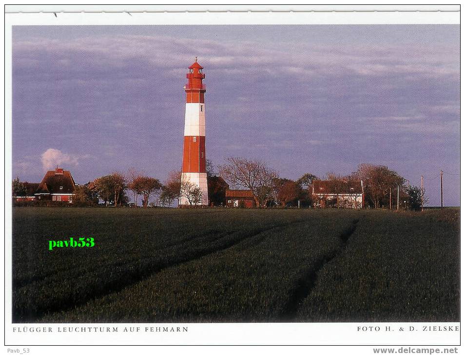 Fehmarn : Flügger Leuchtturm *   Vuurtoren Op Eiland Fehmarn (Schleswig-Holstein) * Phare * Lighthouse - Fehmarn