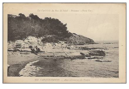 83 - CARQUEIRANNE - Anse Sablonneuse Du Pradon - Carqueiranne