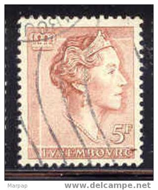 Luxemburg, Yvert No 586 - 1960 Charlotte, Tipo Diadema