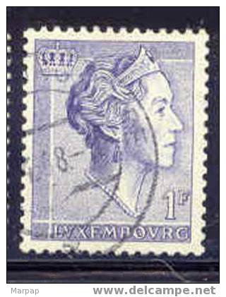 Luxemburg, Yvert No 583 - 1960 Charlotte, Type Diadème