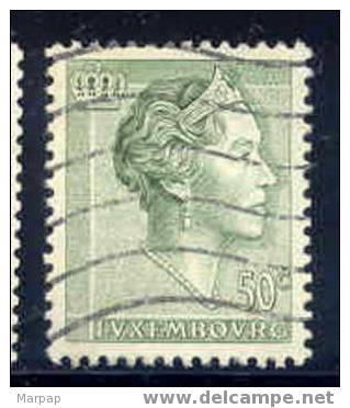 Luxemburg, Yvert No 582 - 1960 Charlotte, Tipo Diadema