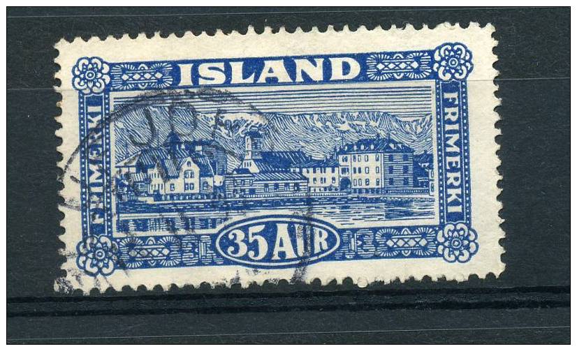 Islande  -  1925  :  Yv  118   (o)   ,   N2 - Usati