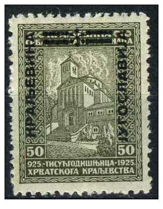 PIA - YUG - 1931 - Millenario Del Regno Croato Soprastampati - (Un 222-24) - Ungebraucht