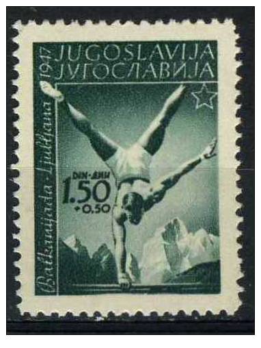 PIA - YUG - 1947 - Sport - Giochi Balcanici A Lubiana   - (Un 466-68) - Ongebruikt
