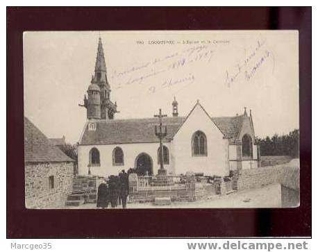 14586 Locquirec L'église & Le Calvaire Pas D'édit.n°790 Animée Belle Carte Précurseur - Locquirec