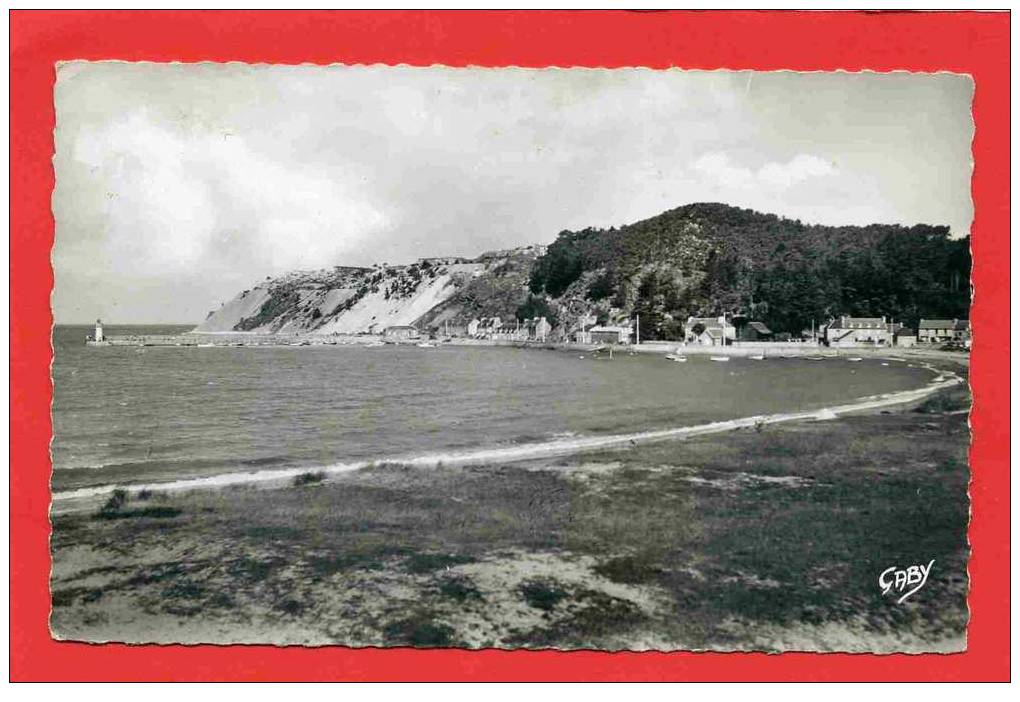 ERQUY 1952 PORT ET LE NOIRMONT CARTE PHOTO EN BON ETAT - Erquy