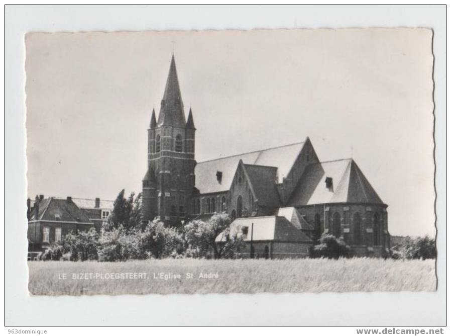 Ploegsteert - Le Bizet -  L'eglise St André - Komen-Waasten