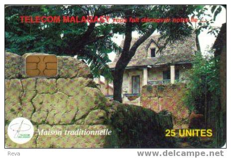 MADAGASCAR  25 UNITS  TRADITIONAL HOUSE  NEW ISSUE ?  MDG-?  SPECIAL  PRICE !! READ DESCRIPTION !! - Madagascar