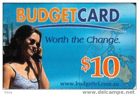 AUSTRALIA $10  BUDGET BEAUTIFUL WOMAN ON TELEPHONE  SPECIAL PRICE !!! READ DESCRIPTION !! - Australia