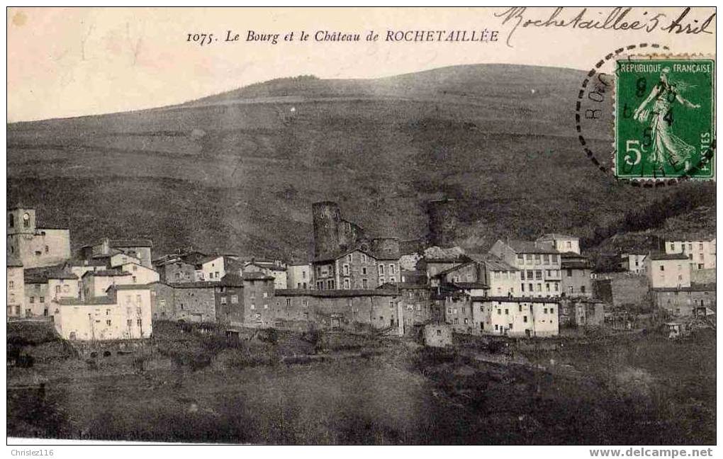 42 ROCHETAILLEE  Bourg Et Château - Rochetaillee