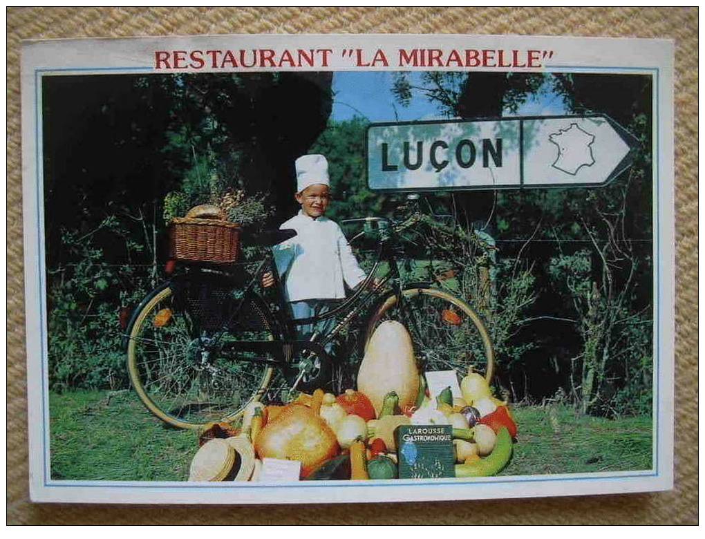 85  LUCON  RESTAURANT LA MIRABELLE  RUE DE GAULLE - Lucon