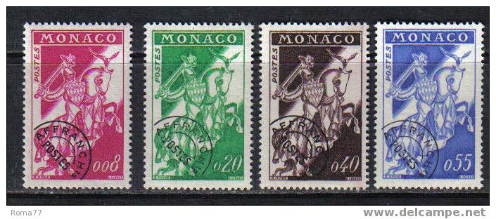 ES177a - MONACO 1960, Preannullati Serie 19/22  *** - Préoblitérés