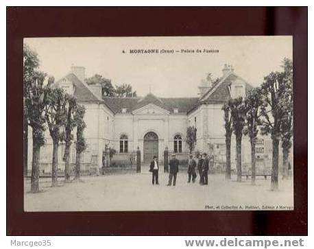 14638 Mortagne Palais De Justice édit.maillaut N°4 Animée Belle Carte - Mortagne Au Perche