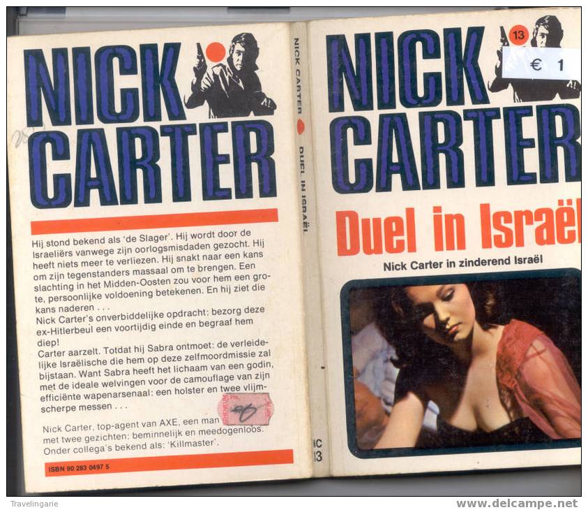 Nick Carter Duel In Israel - Detectives & Espionaje