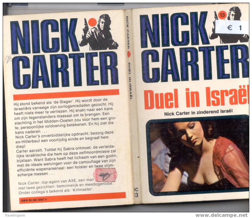 Nick Carter Duel In Israel - Private Detective & Spying