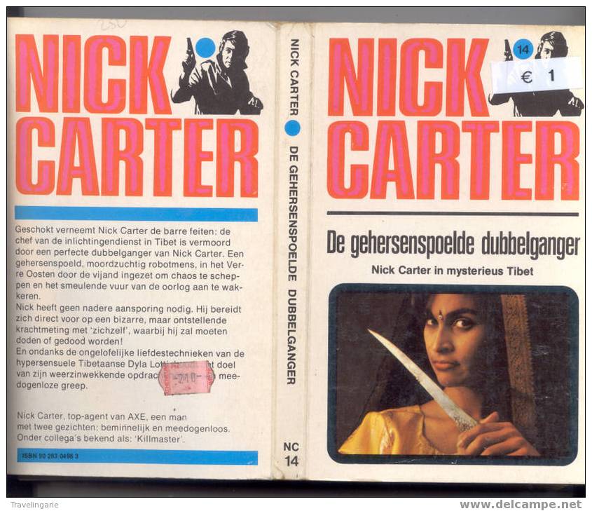 Nick Carter De Gehersenspoelde Dubbelganger - Spionage