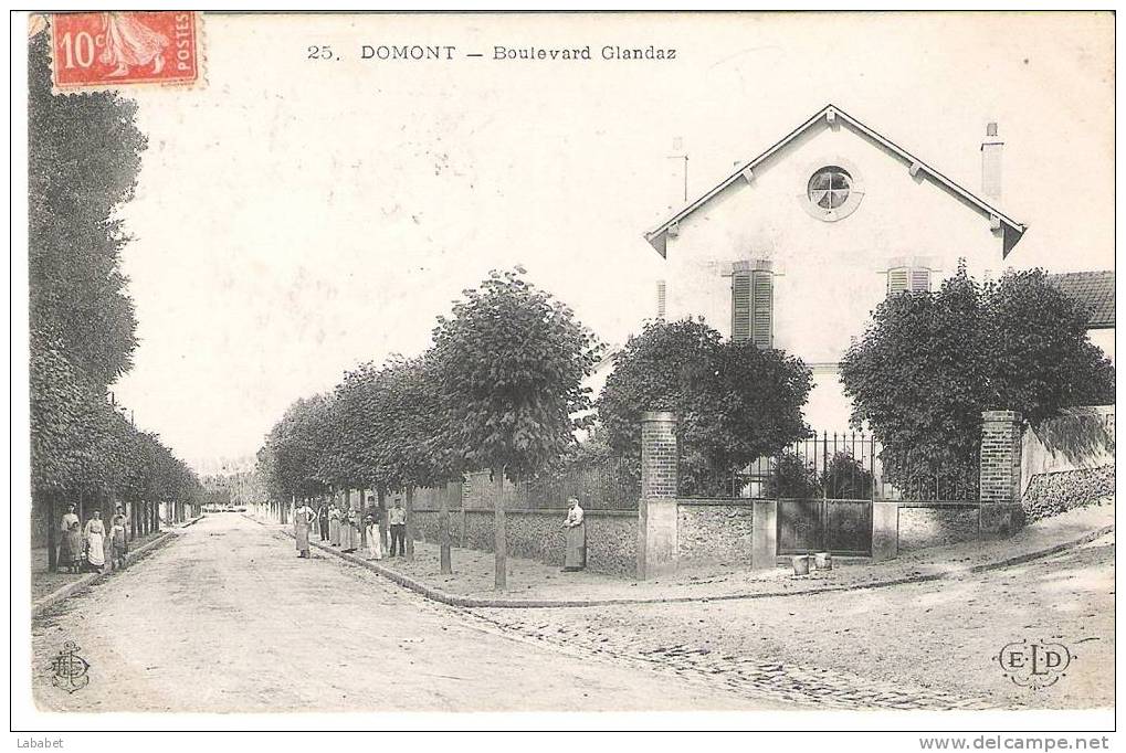 DOMONT   BD GLANDAZ - Domont