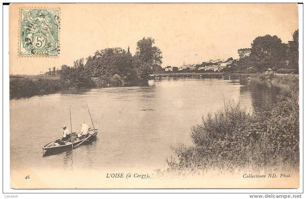 CERGY L OISE  N° 46 ND - Cergy Pontoise