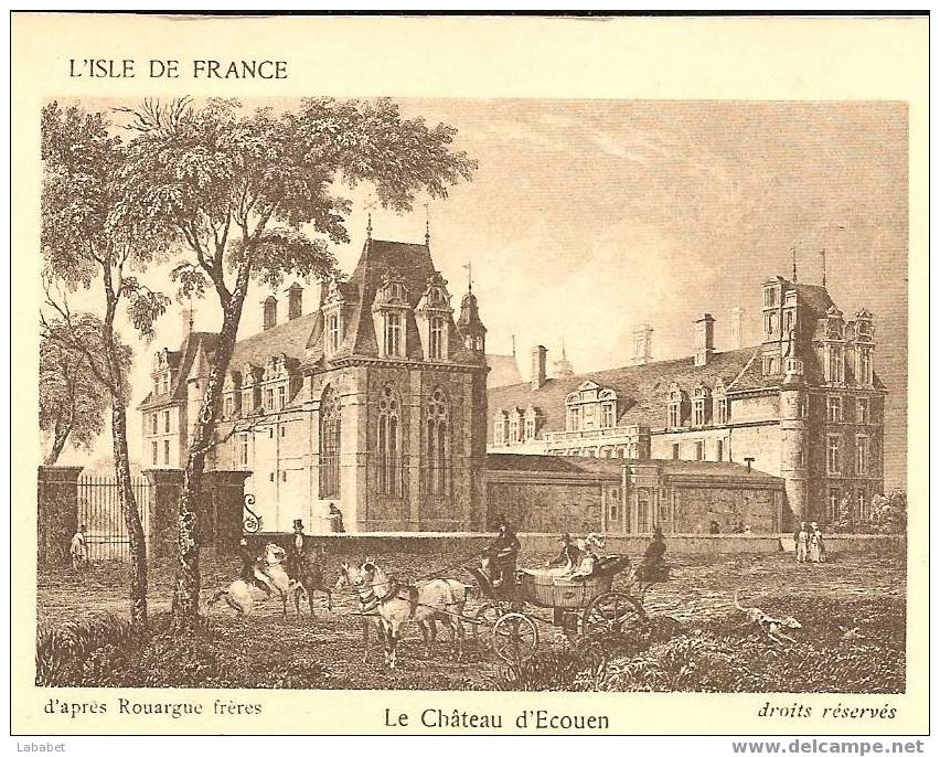 ECOUEN LE  CHATEAU - Ecouen