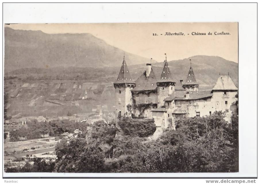 CPA---73-----ALBERTVILLE-----CHATEAU DE CONFLANS - Albertville