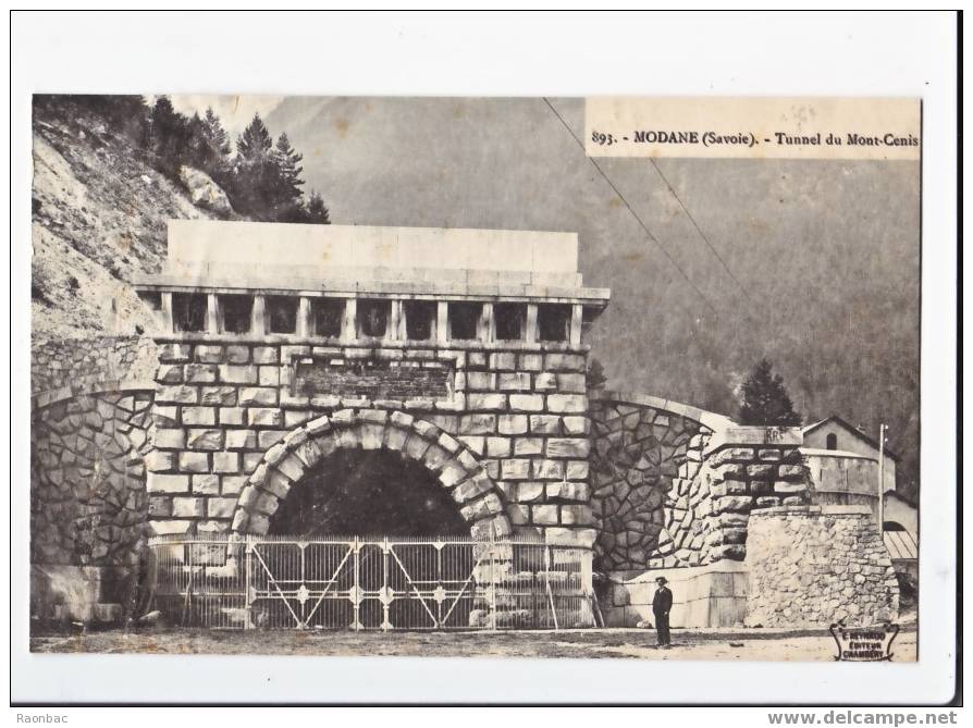 CPA---73-----MODANE-----TUNNEL DU MONT-CENIS - Modane