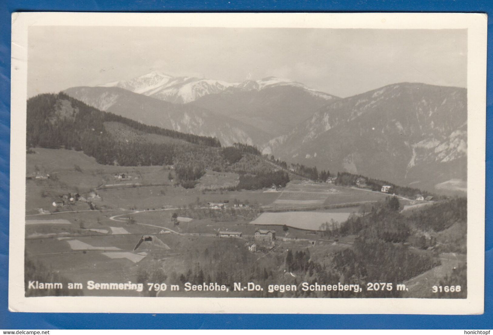 Österreich; Klamm Am Semmering; Feldpost 1941; Stempel Payerbach - Semmering