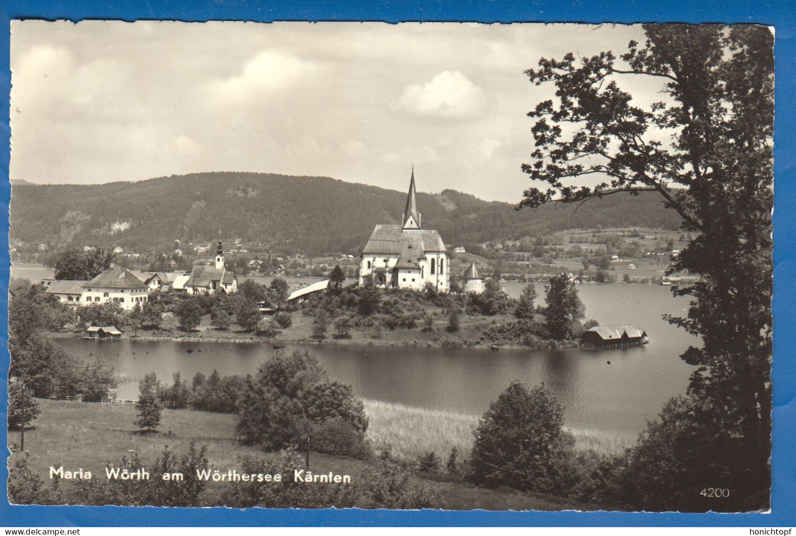 Österreich; Maria Wörth Am Wörtersee; Panorama; 1959 - Maria Wörth