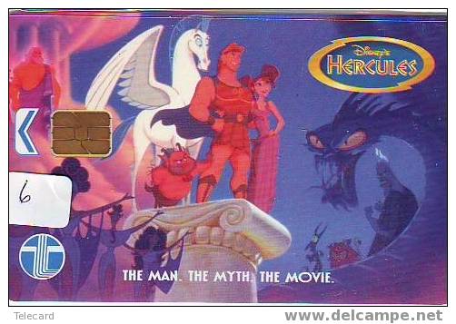 Disney Sur Telecarte Walt Disney MALAYSIA HERCULES (6) - Disney