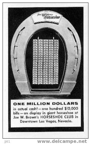 Las Vegas One Million Dollars Cpsm Année 1960 - Las Vegas