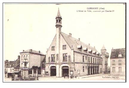 6631-CLERMONT, L'hôtel De Ville Construit Par Charles IV - Clermont