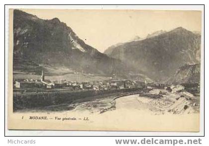 CPA 73 MODANE - Vue Generale - Modane