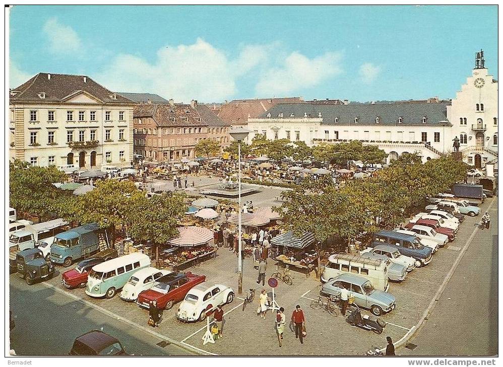 LANDAU PFALZ.....RATHAUSPLATZ - Landau