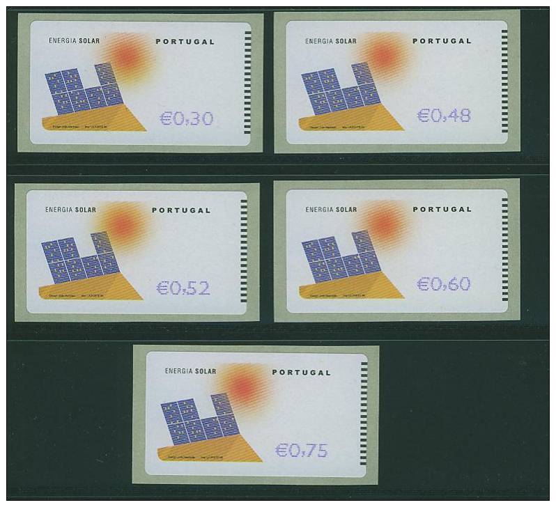 POR0084 Energie Solaire Portugal 2006 Neuf ** - Timbres De Distributeurs [ATM]