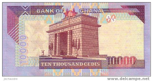 GHANA   10 000 Cedis   Daté Du 04-08-2003   Pick 35b     ***** BILLET  NEUF ***** - Ghana