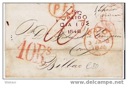 GBP015 A/ 1848 – Glasgow  -Bilbao, Spain - Other & Unclassified