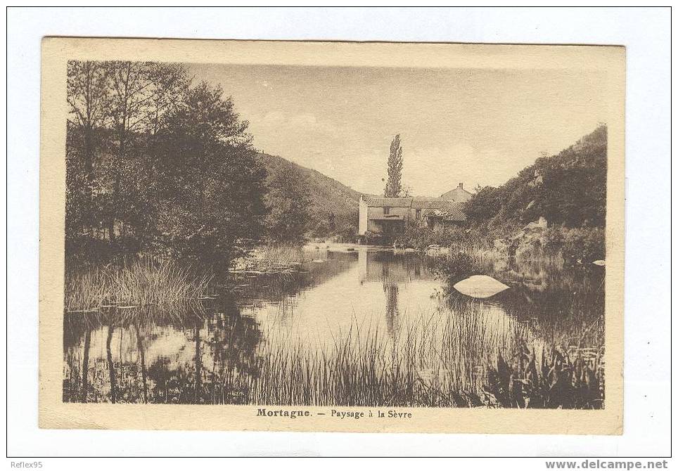 MORTAGNE - Paysage à La Sèvre - Mortagne Sur Sevre