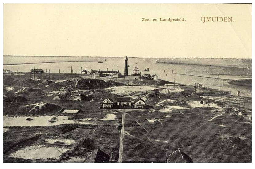 PAYS-BAS - IJMUIDEN - Zee En Landgezicht - PHARE - IJmuiden