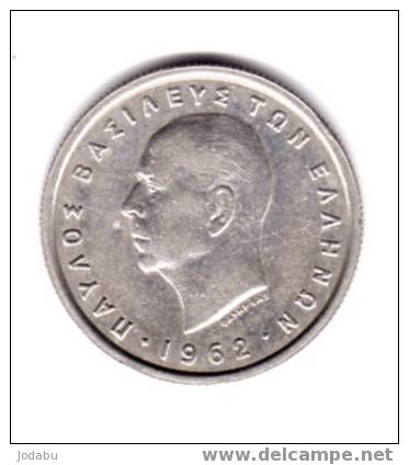 1 Drachmai 1962 De Gréce - Grèce