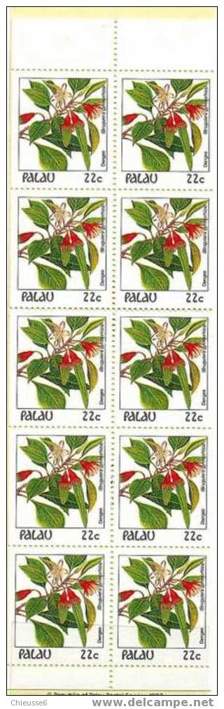 Palau ** N° C162a - Série Courante. Fleurs - Palau