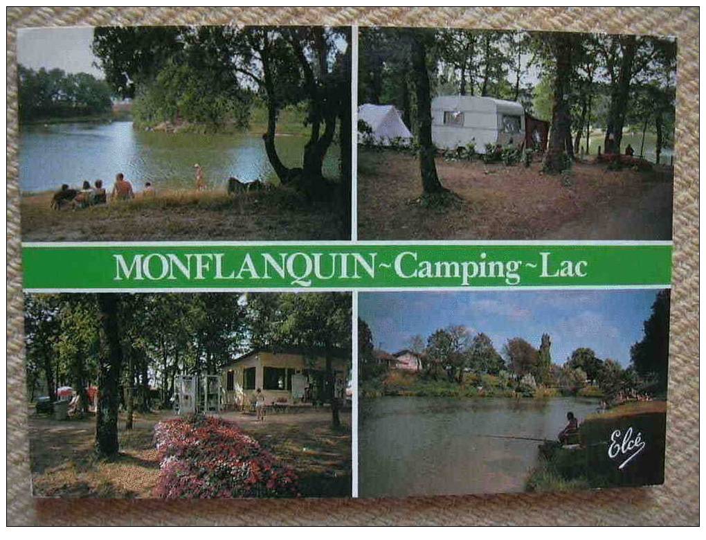 47  MONTFLANQUIN  CAMPING LAC - Monflanquin