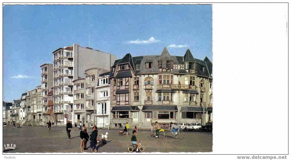 Carte Postale   Belgique  Westende  La Digue  édit: IRIS - Westende