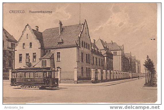 Crefeld - Husarenkaserne - Tram - Krefeld