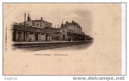 LAROCHE      LA GARE  CARTE NUAGE - Ligny Le Chatel