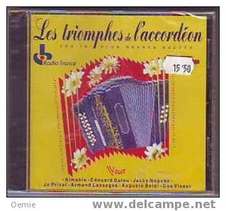 LES  TRIOMPHES  DE  L'ACCORDEON   ° DE ARMAND LASSAGNE A AIMABLE  CD  NEUF  18 Titres - Andere - Franstalig