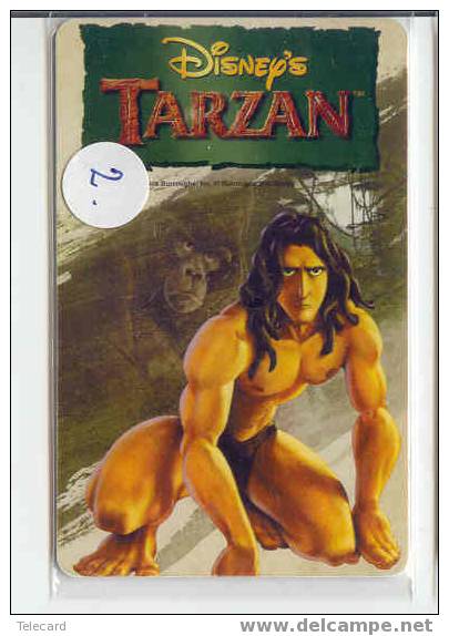 Disney Op Telefoonkaart CZECHIA TARZAN (2) - Disney