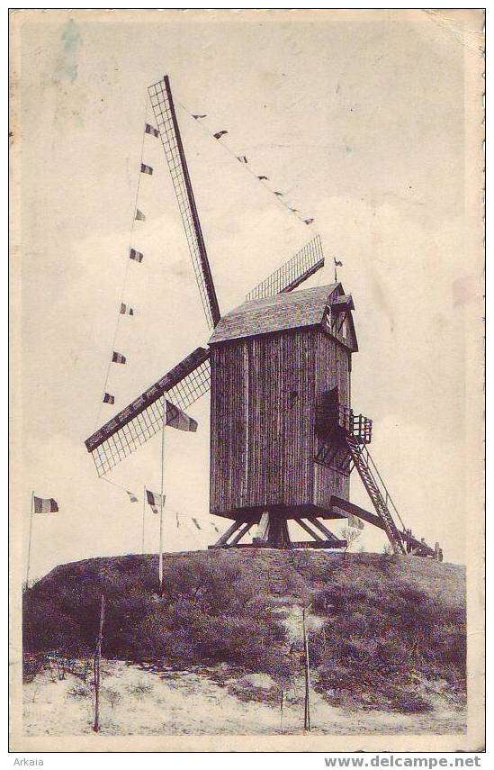 COXYDE S/MER = Le Vieux Moulin  (Nels) (1 Pli En Haut à Droite) - Kortemark