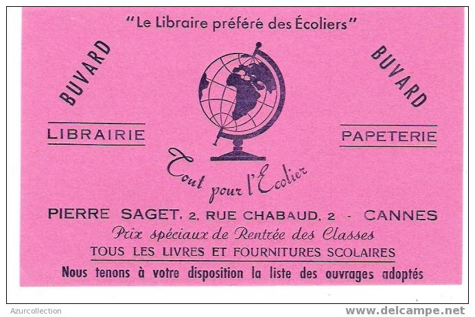 LBRAIRIE SAGET .CANNES .06 - S